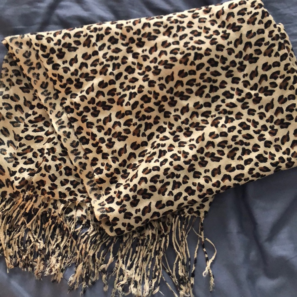 Leopard Print Scarf
